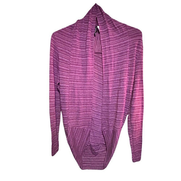 Melli & Mia Rayon Cardigan - M - Magenta Stripe - Picture 2 of 9